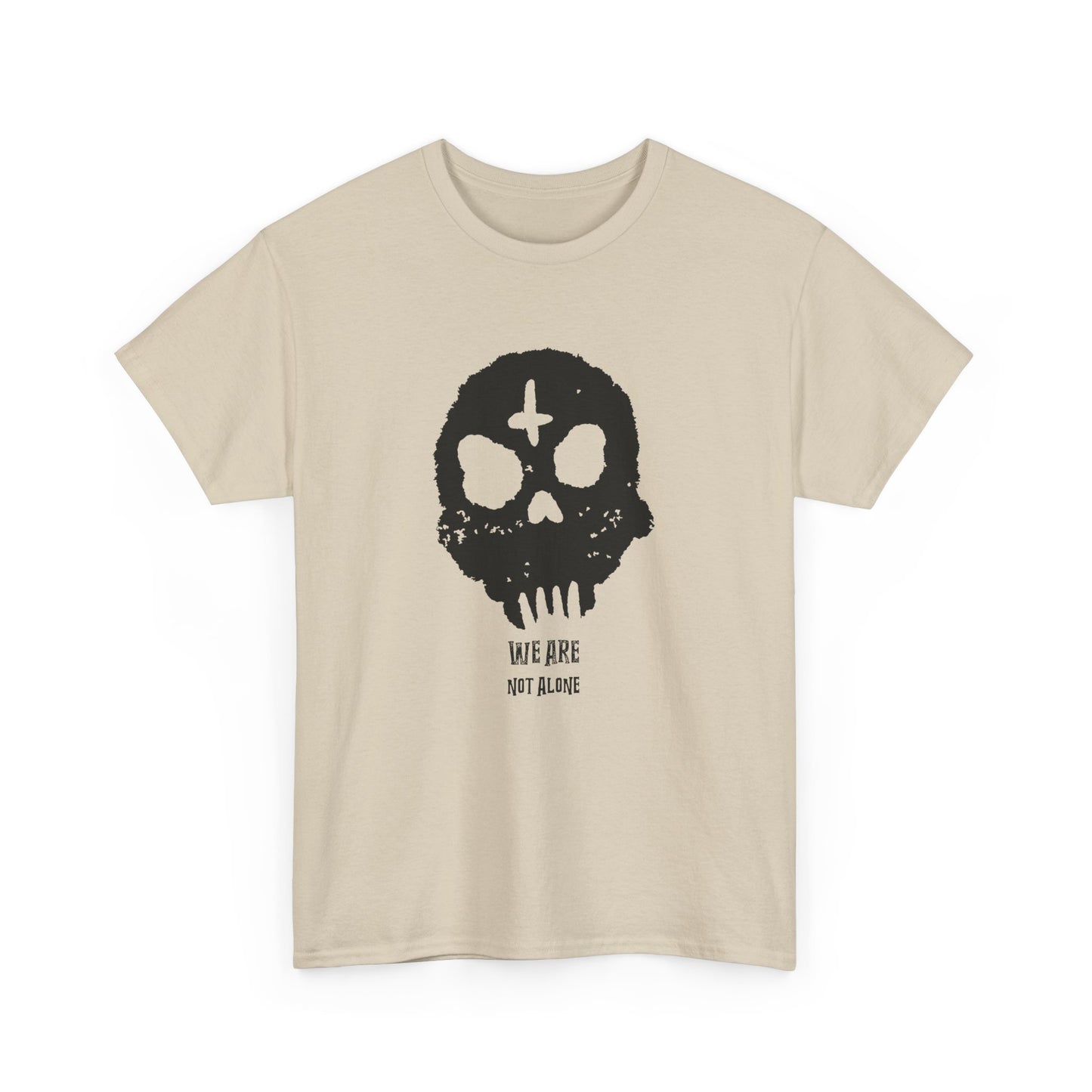 We Are Not Alone Skull Tee