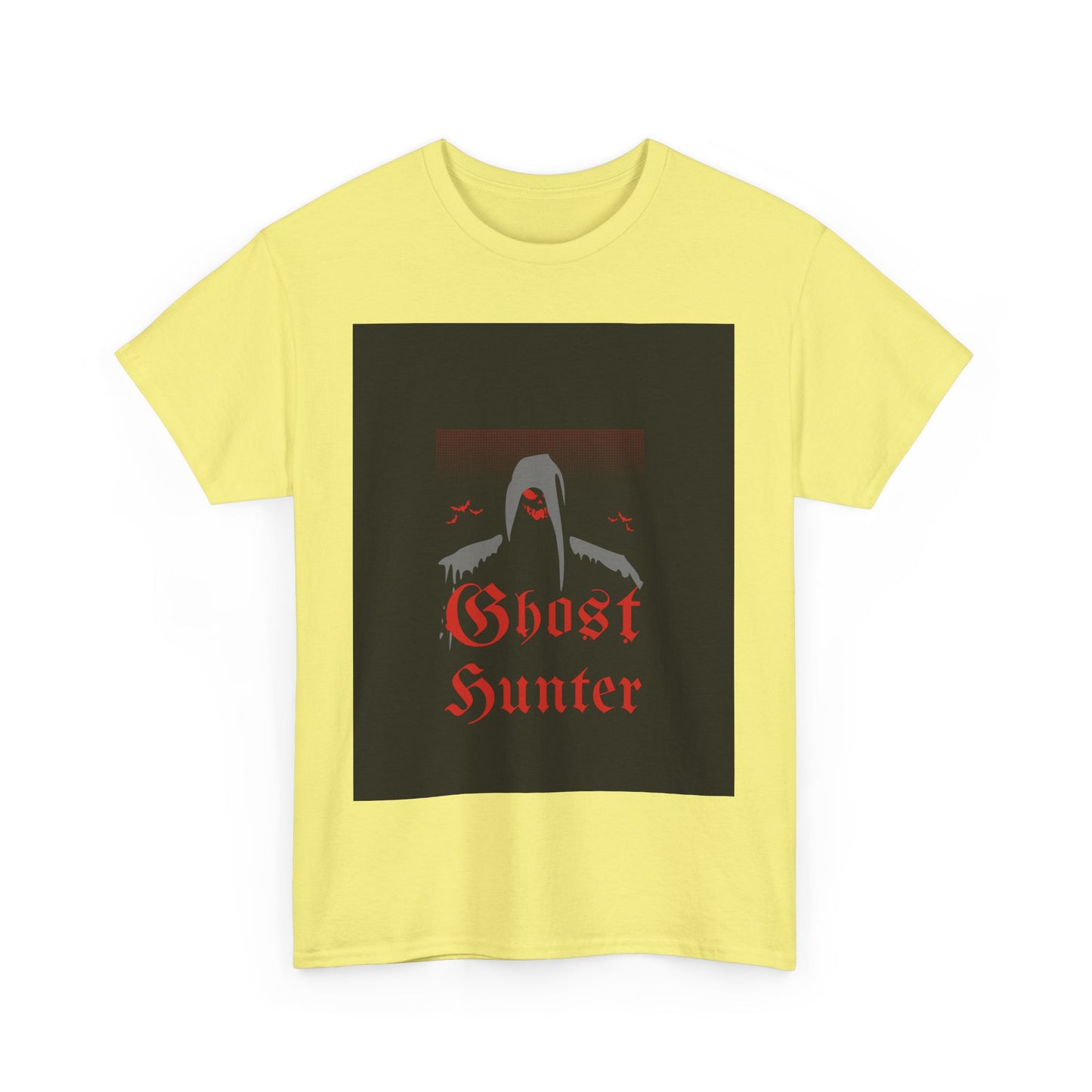 Ghost Hunter T Shirt - Unisex Heavy Cotton Tee, Paranormal Investigator Tee, Supernatural Ghost Shirt, Haunted House Tee, Spooky Ghost