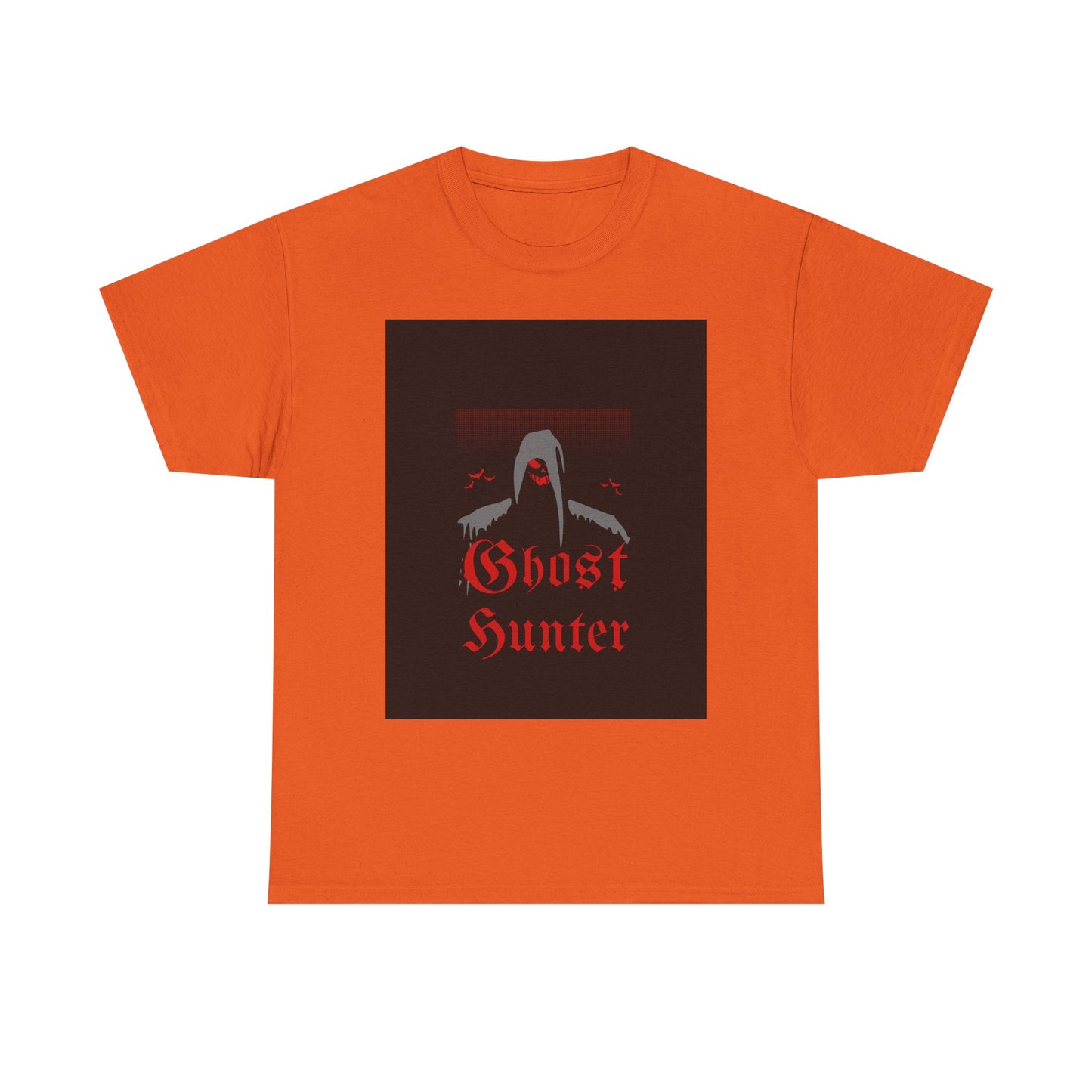 Ghost Hunter T Shirt - Unisex Heavy Cotton Tee, Paranormal Investigator Tee, Supernatural Ghost Shirt, Haunted House Tee, Spooky Ghost