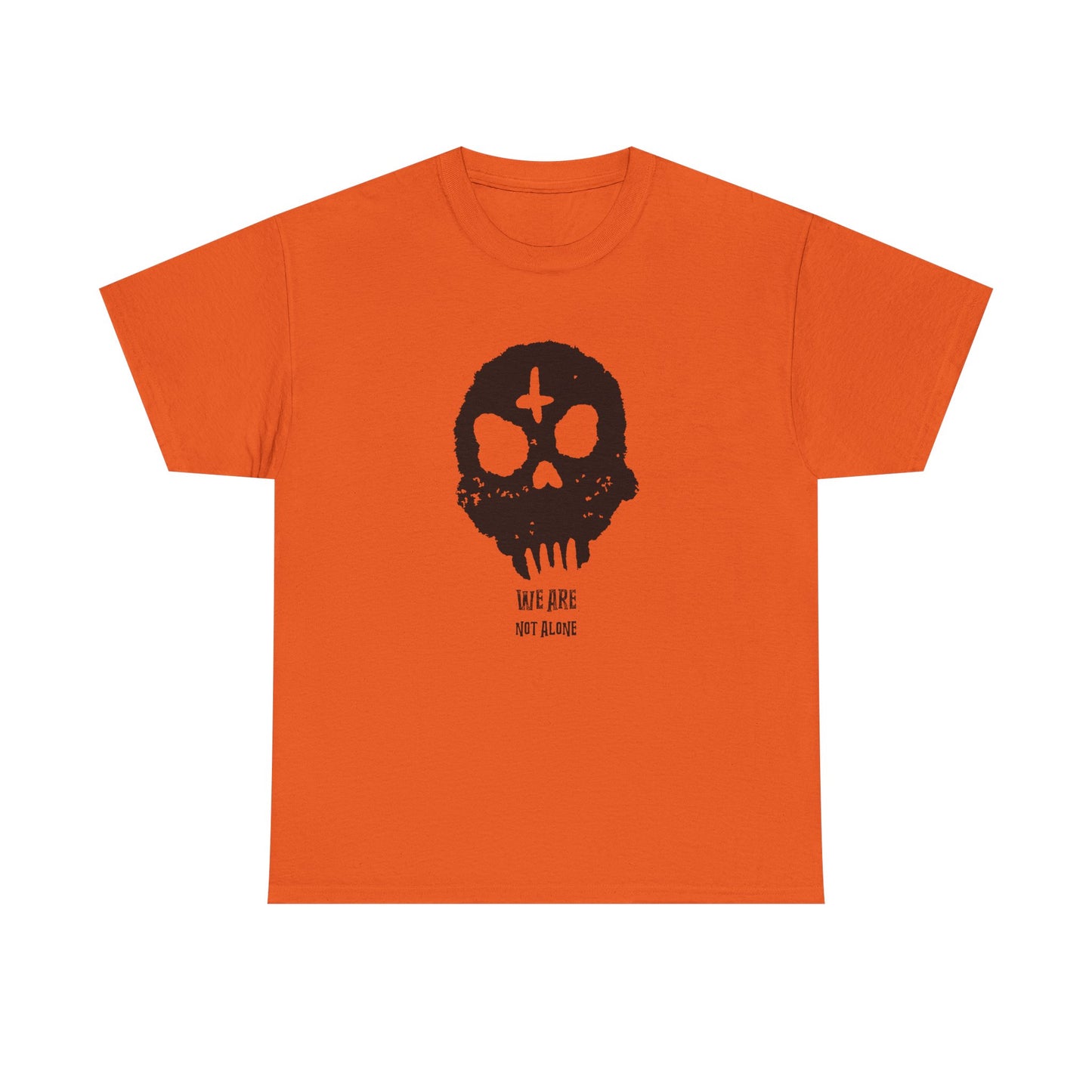 We Are Not Alone Skull Tee