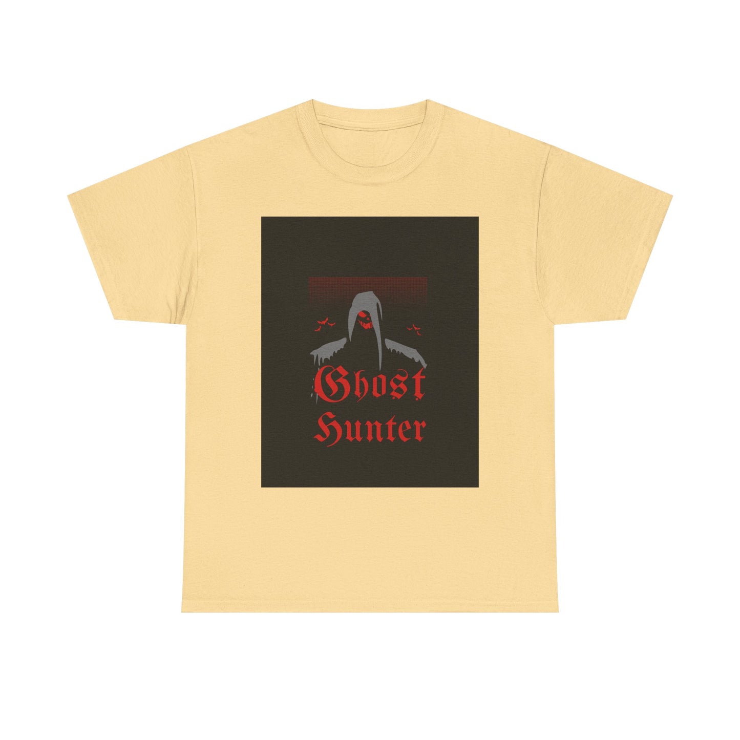 Ghost Hunter T Shirt - Unisex Heavy Cotton Tee, Paranormal Investigator Tee, Supernatural Ghost Shirt, Haunted House Tee, Spooky Ghost