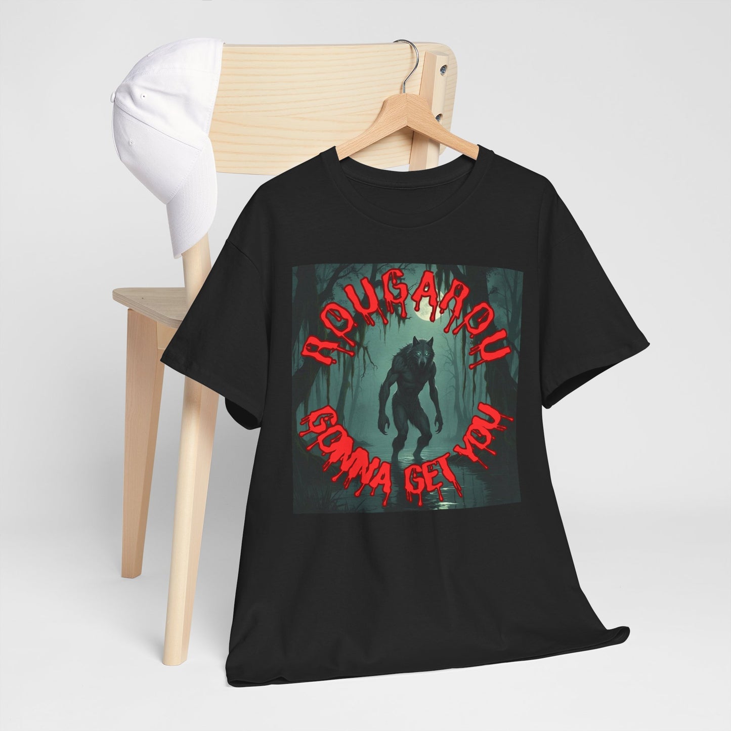 Rougarou Tee - Unisex Heavy Cotton Shirt
