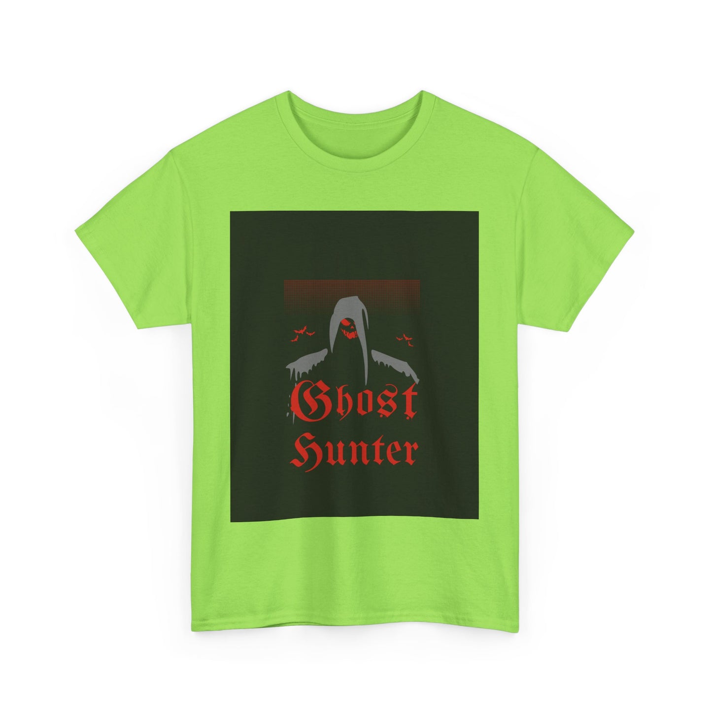 Ghost Hunter T Shirt - Unisex Heavy Cotton Tee, Paranormal Investigator Tee, Supernatural Ghost Shirt, Haunted House Tee, Spooky Ghost