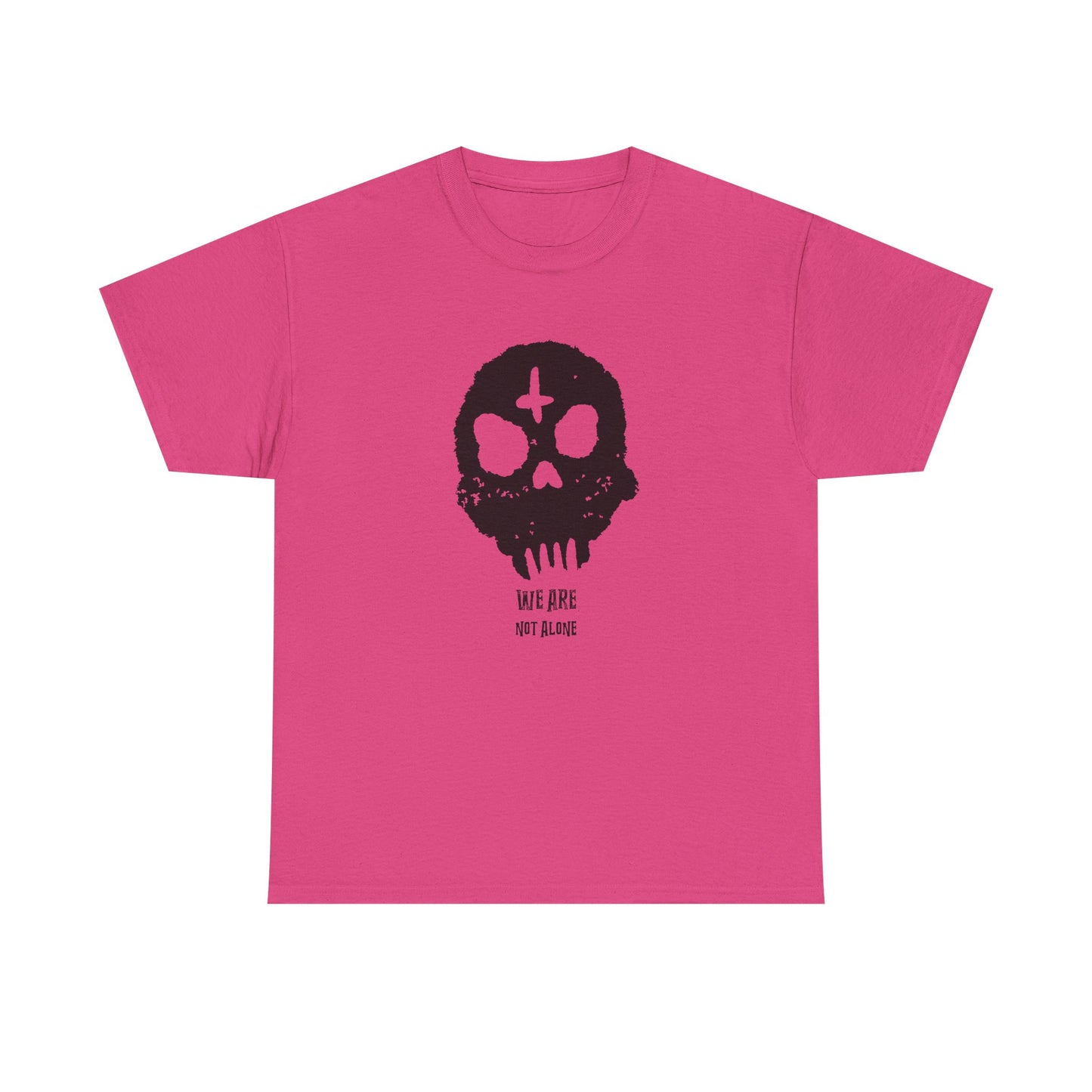 We Are Not Alone Skull Tee