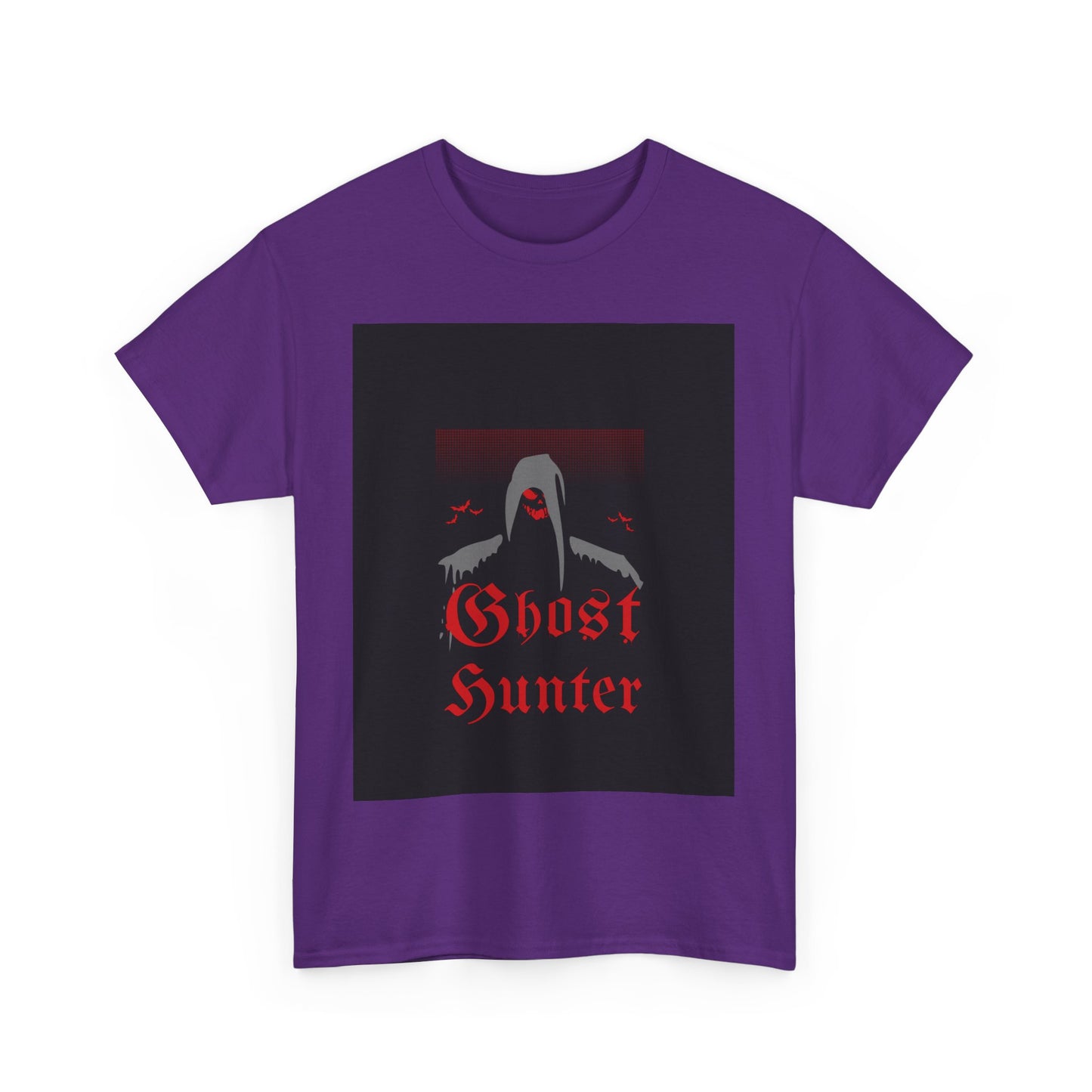 Ghost Hunter T Shirt - Unisex Heavy Cotton Tee, Paranormal Investigator Tee, Supernatural Ghost Shirt, Haunted House Tee, Spooky Ghost