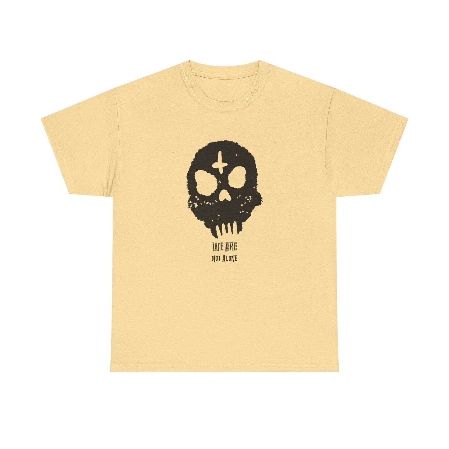 We Are Not Alone Skull Tee