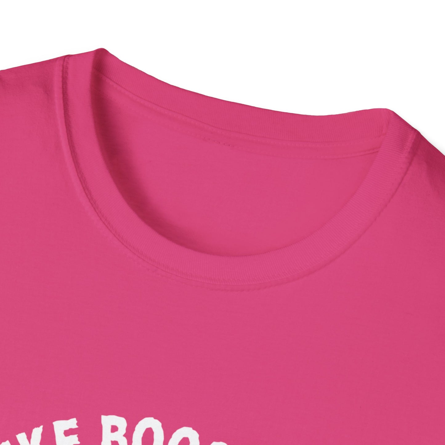 Funny Coffee Lover I LIKE BOOS WITH MY COFFEE Unisex T-Shirt