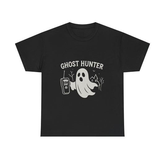 Ghost Hunter Unisex Tee, Paranormal Investigator T-shirt, Spirit Seeker Shirt, Haunted House Apparel, Supernatural Detective Clothing