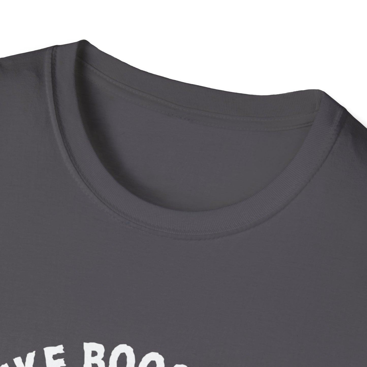 Funny Coffee Lover I LIKE BOOS WITH MY COFFEE Unisex T-Shirt