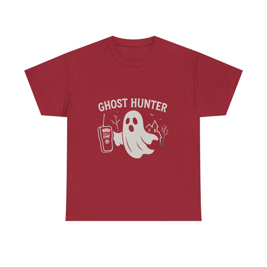 Ghost Hunter Unisex Tee, Paranormal Investigator T-shirt, Spirit Seeker Shirt, Haunted House Apparel, Supernatural Detective Clothing