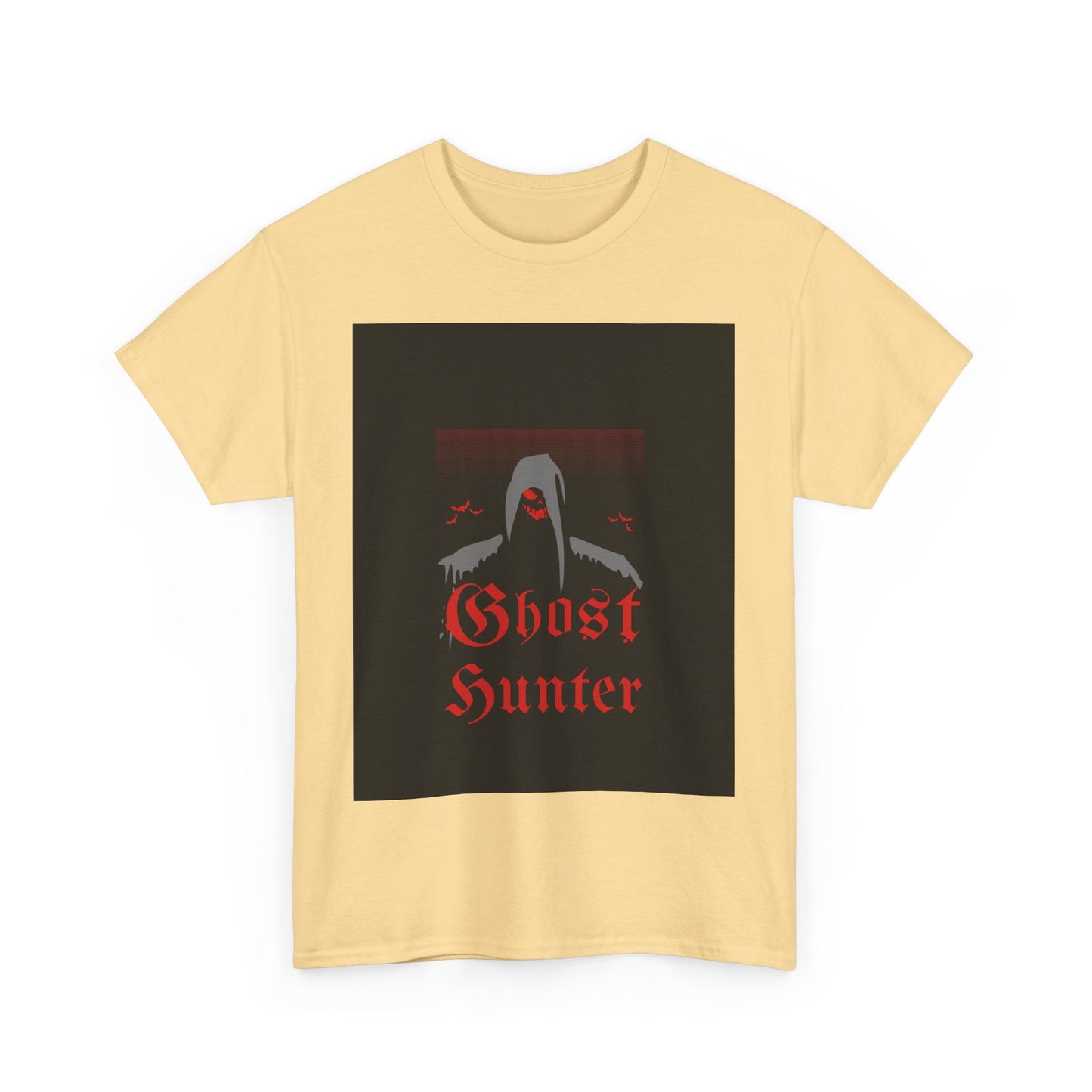 Ghost Hunter T Shirt - Unisex Heavy Cotton Tee, Paranormal Investigator Tee, Supernatural Ghost Shirt, Haunted House Tee, Spooky Ghost