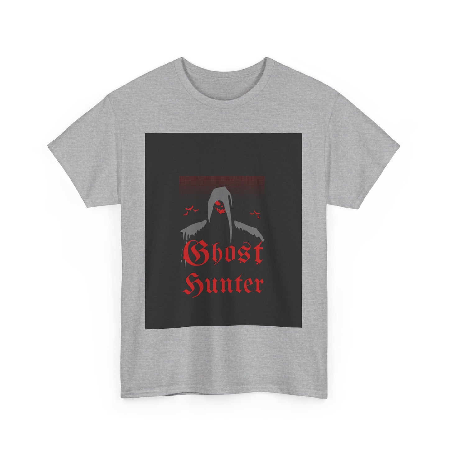 Ghost Hunter T Shirt - Unisex Heavy Cotton Tee, Paranormal Investigator Tee, Supernatural Ghost Shirt, Haunted House Tee, Spooky Ghost