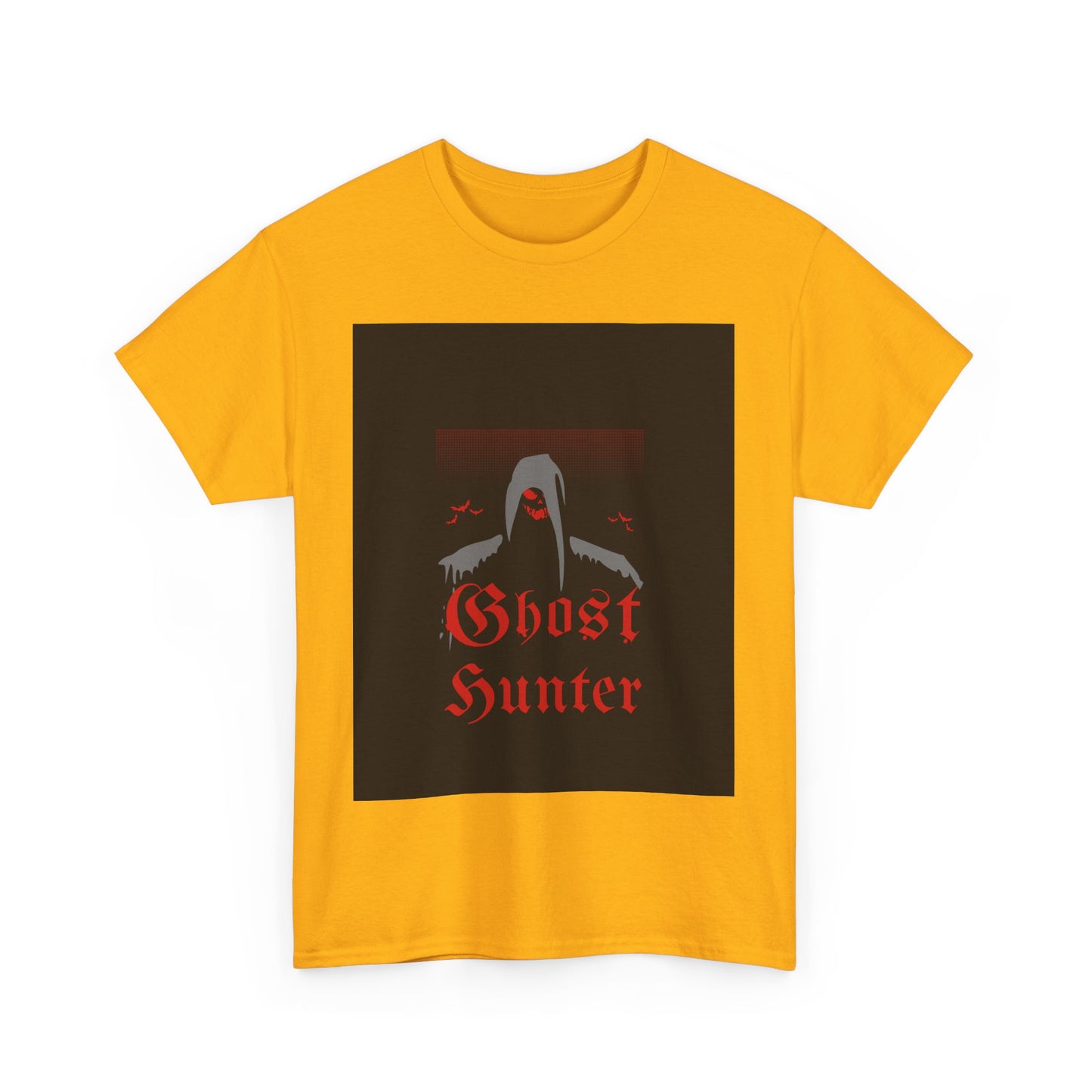 Ghost Hunter T Shirt - Unisex Heavy Cotton Tee, Paranormal Investigator Tee, Supernatural Ghost Shirt, Haunted House Tee, Spooky Ghost