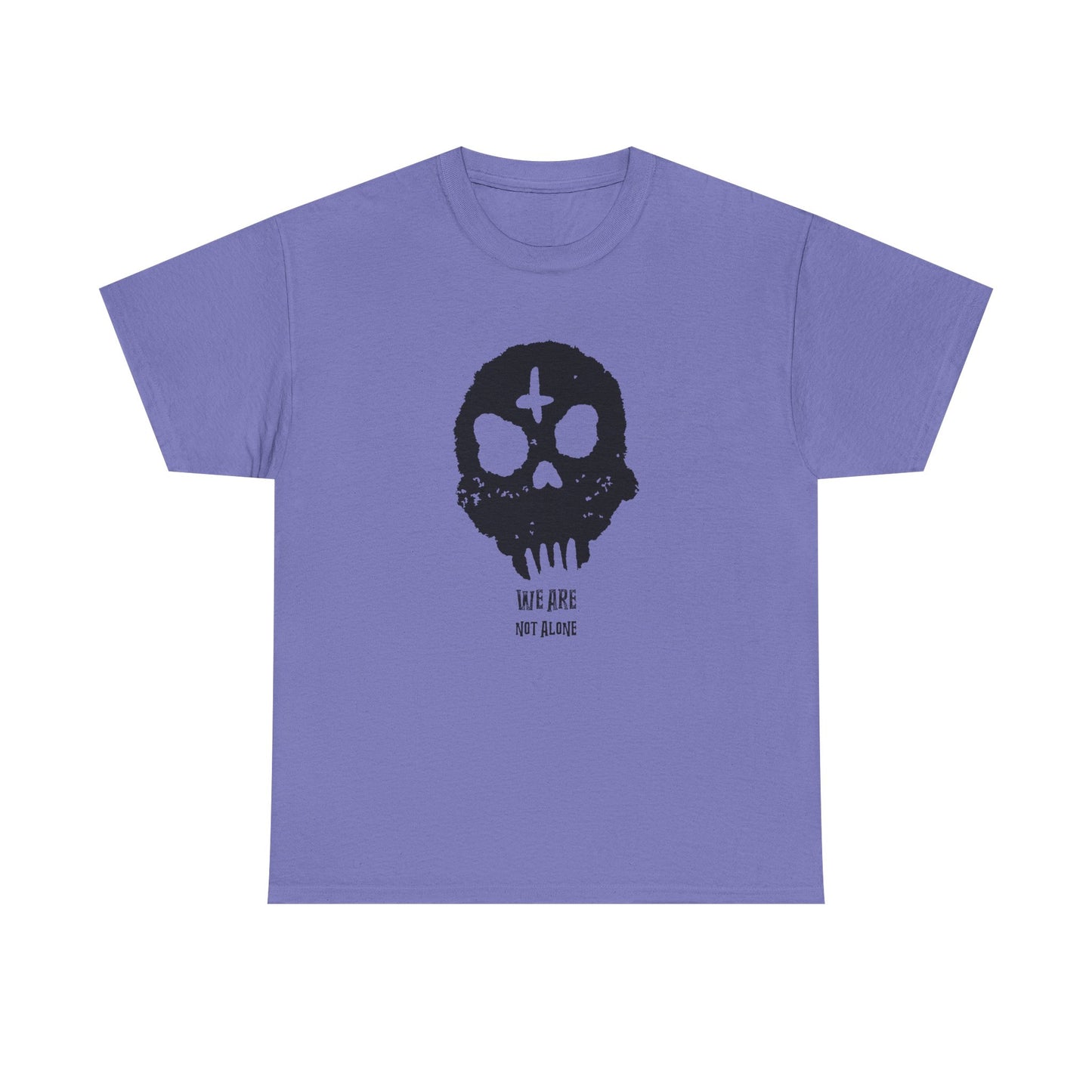 We Are Not Alone Skull Tee