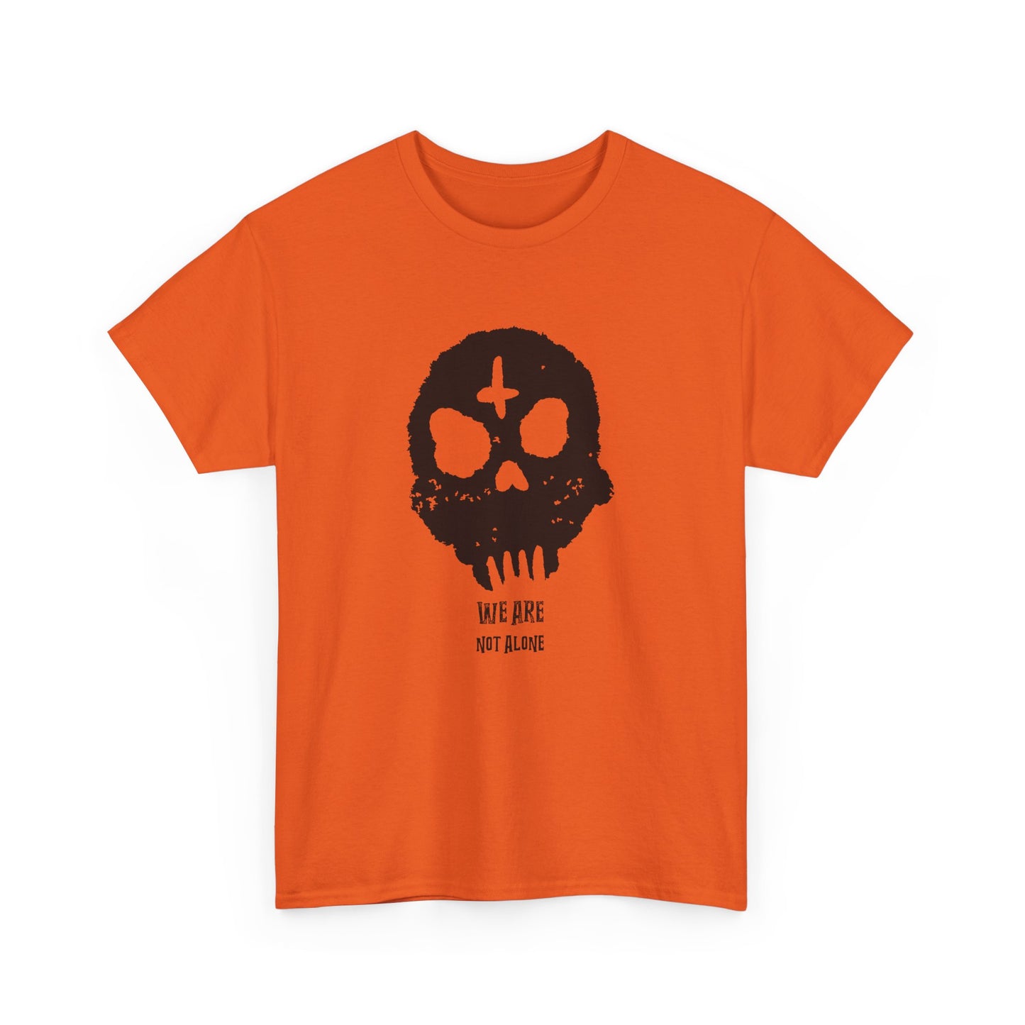 We Are Not Alone Skull Tee