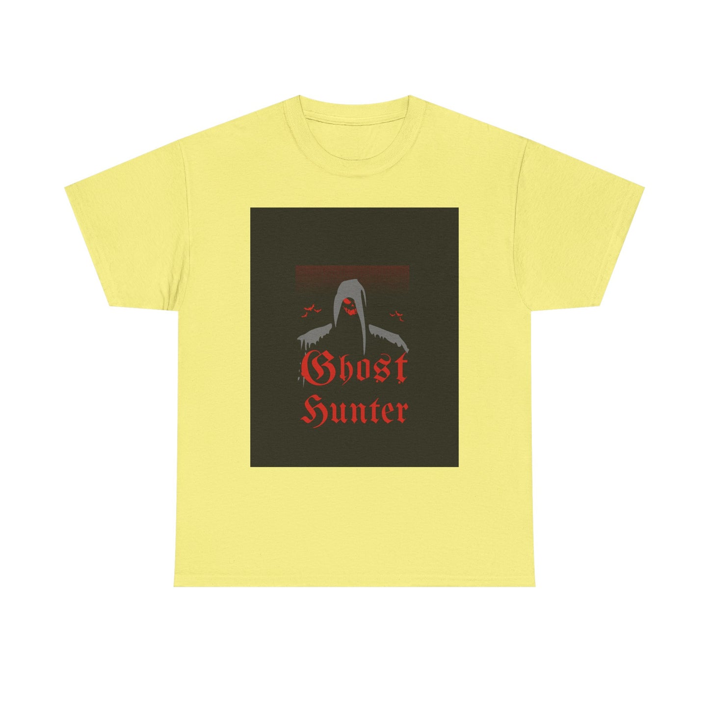 Ghost Hunter T Shirt - Unisex Heavy Cotton Tee, Paranormal Investigator Tee, Supernatural Ghost Shirt, Haunted House Tee, Spooky Ghost