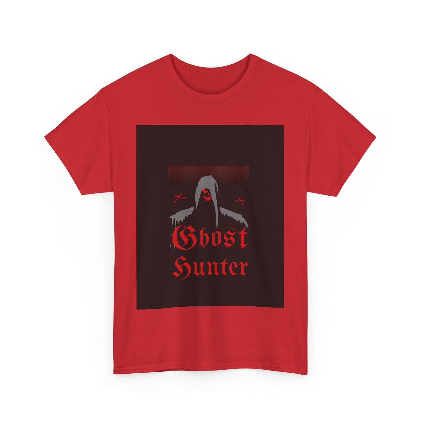 Ghost Hunter T Shirt - Unisex Heavy Cotton Tee, Paranormal Investigator Tee, Supernatural Ghost Shirt, Haunted House Tee, Spooky Ghost