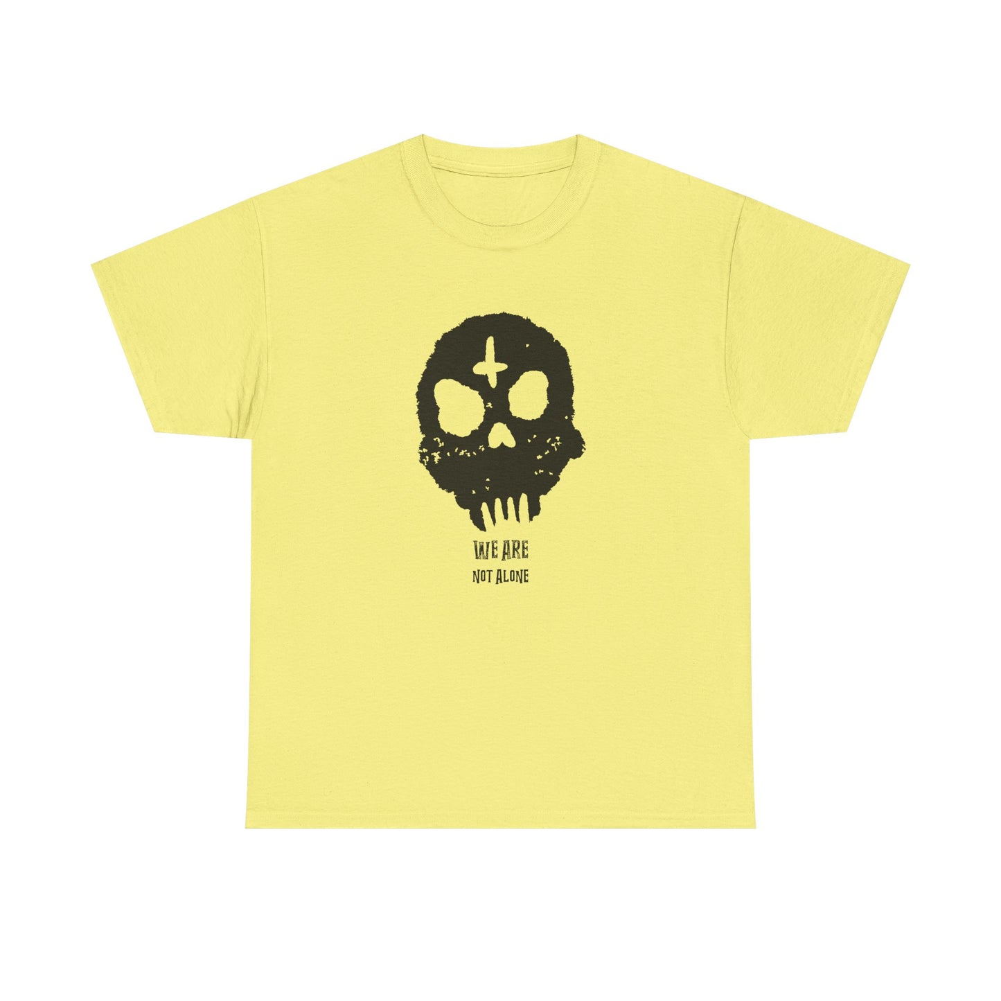 We Are Not Alone Skull Tee