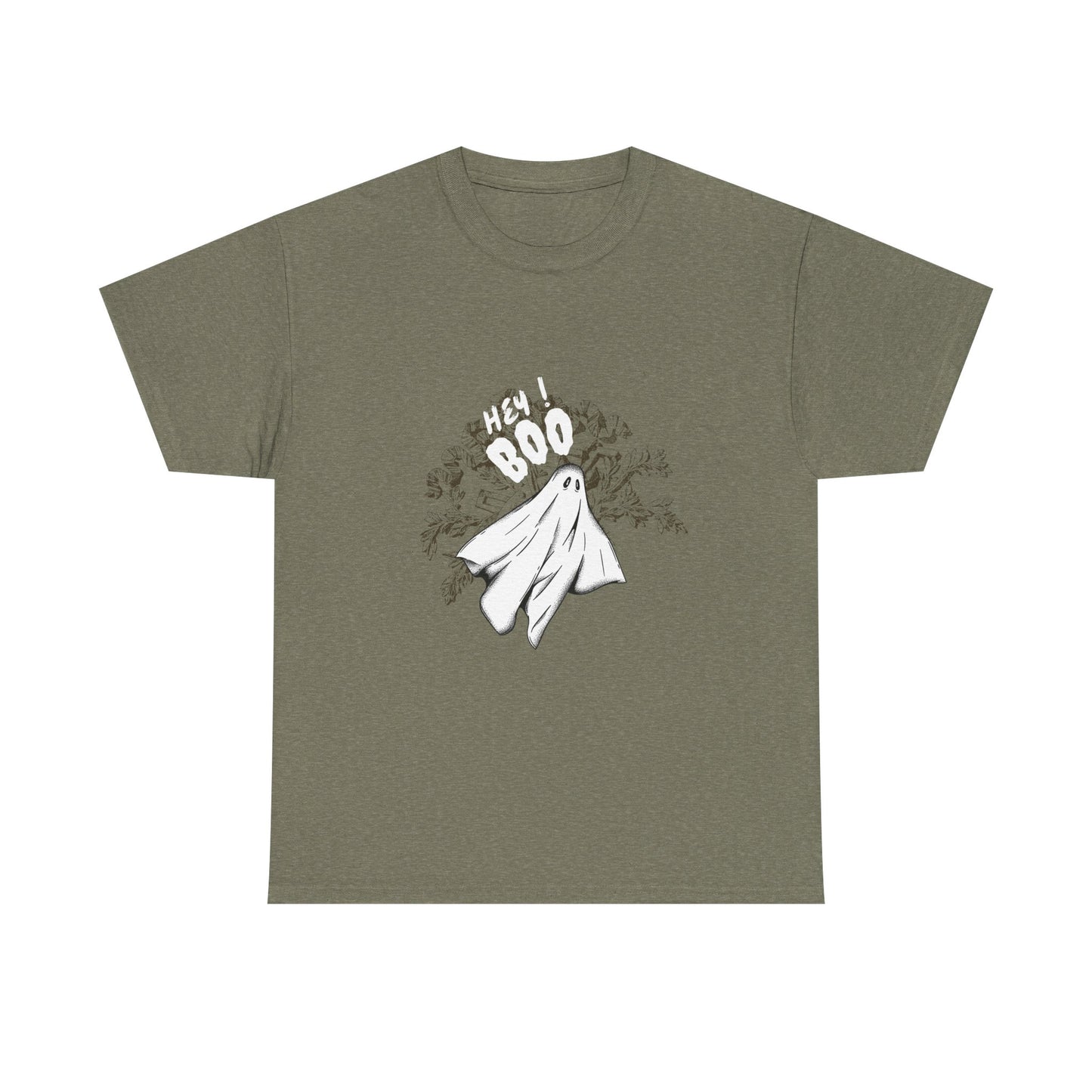 Hey Boo Halloween Tee Shirt