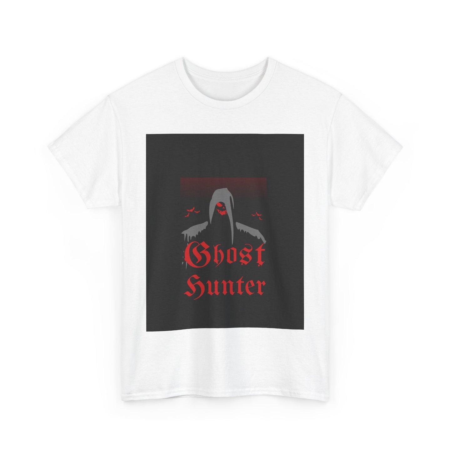 Ghost Hunter T Shirt - Unisex Heavy Cotton Tee, Paranormal Investigator Tee, Supernatural Ghost Shirt, Haunted House Tee, Spooky Ghost