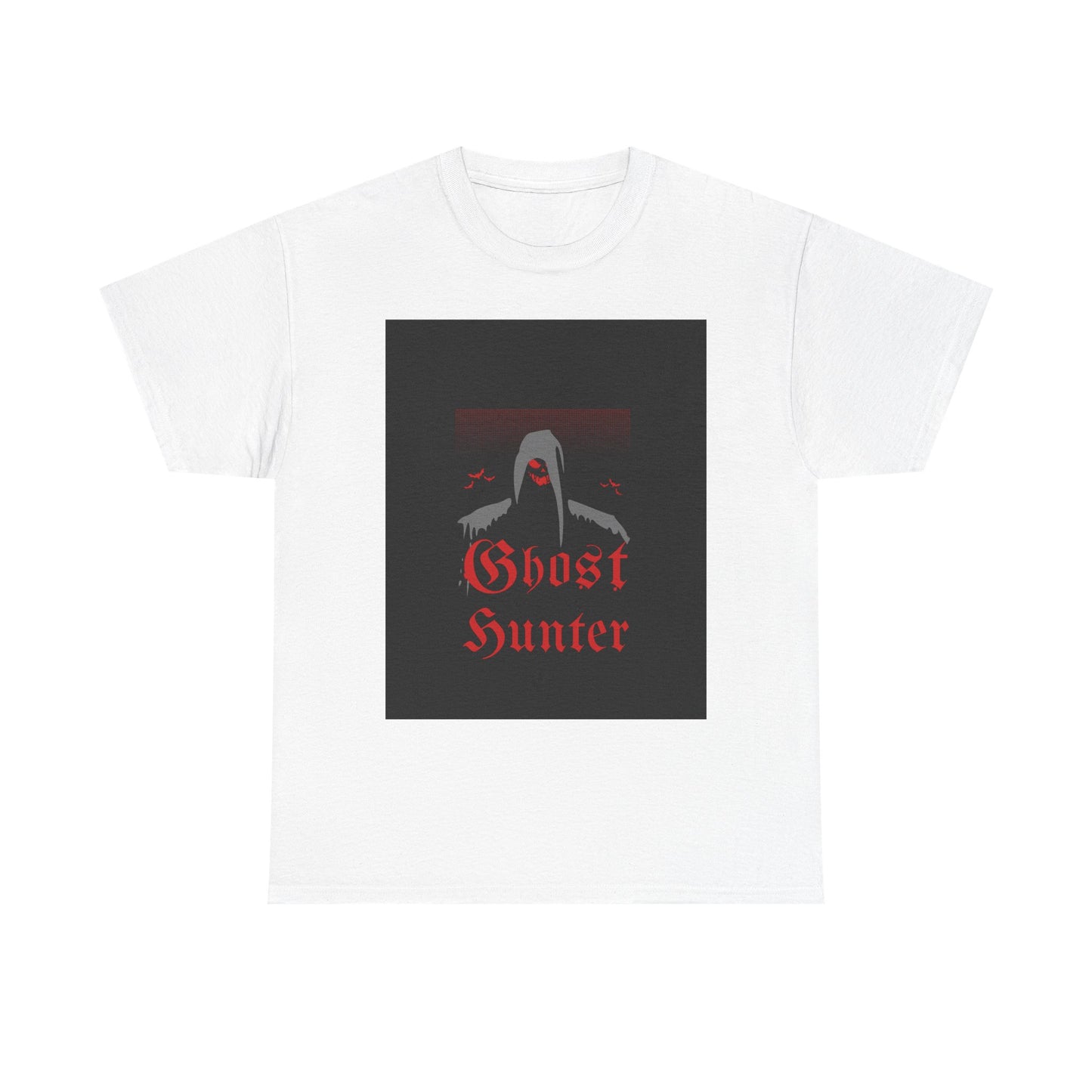 Ghost Hunter T Shirt - Unisex Heavy Cotton Tee, Paranormal Investigator Tee, Supernatural Ghost Shirt, Haunted House Tee, Spooky Ghost