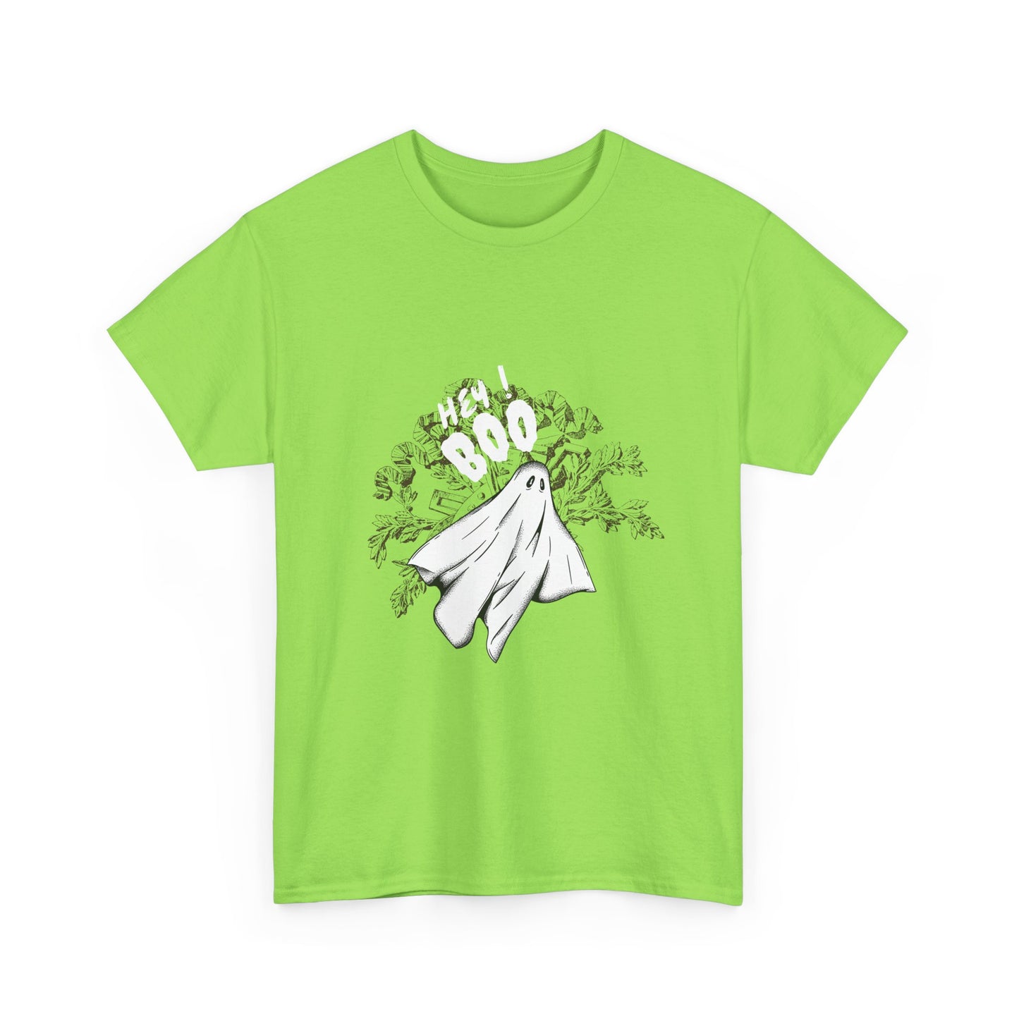 Hey Boo Halloween Tee Shirt