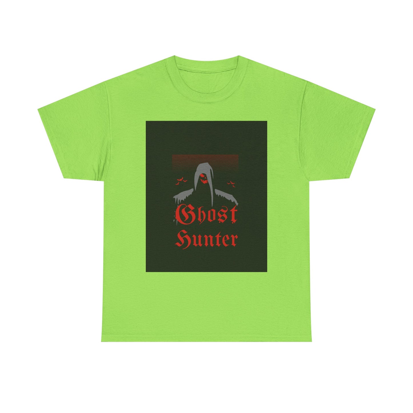 Ghost Hunter T Shirt - Unisex Heavy Cotton Tee, Paranormal Investigator Tee, Supernatural Ghost Shirt, Haunted House Tee, Spooky Ghost