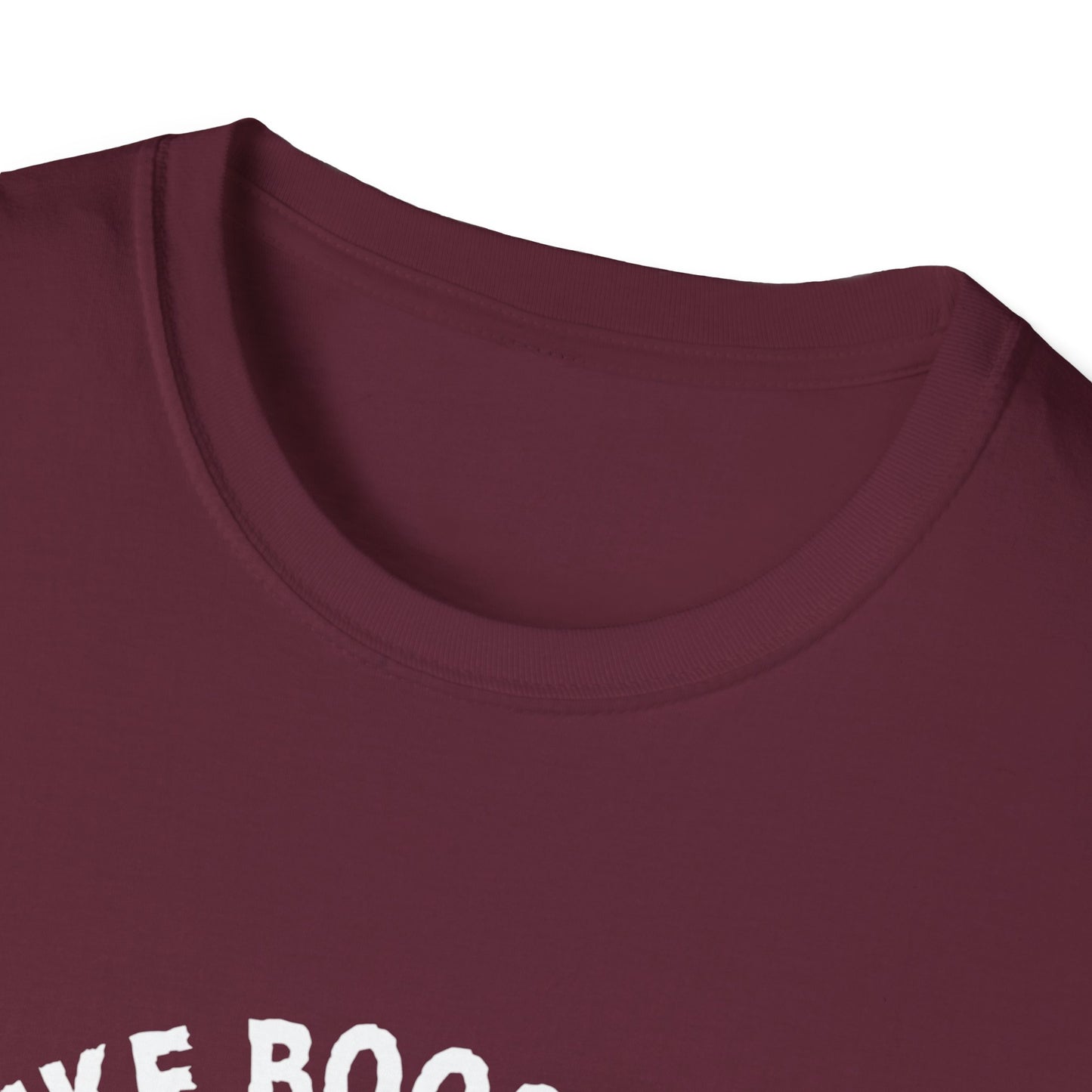 Funny Coffee Lover I LIKE BOOS WITH MY COFFEE Unisex T-Shirt