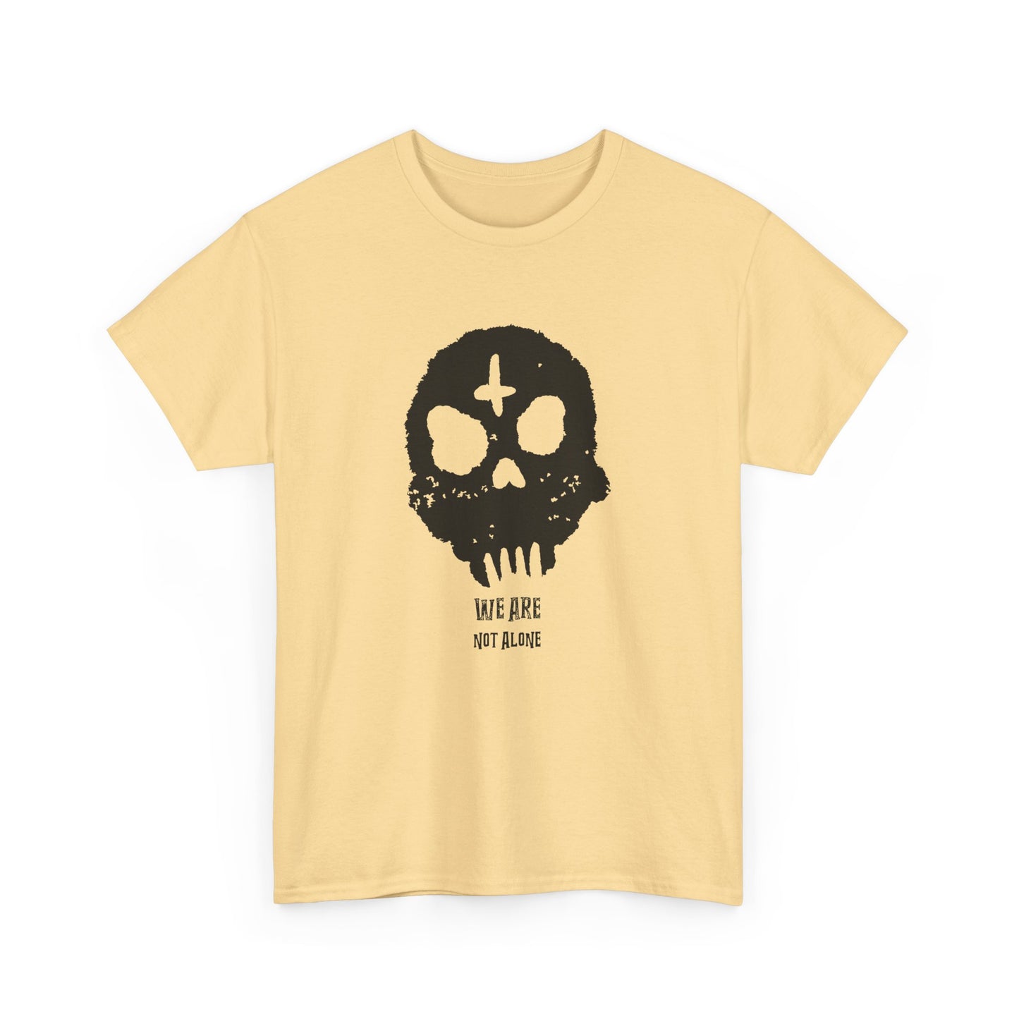 We Are Not Alone Skull Tee