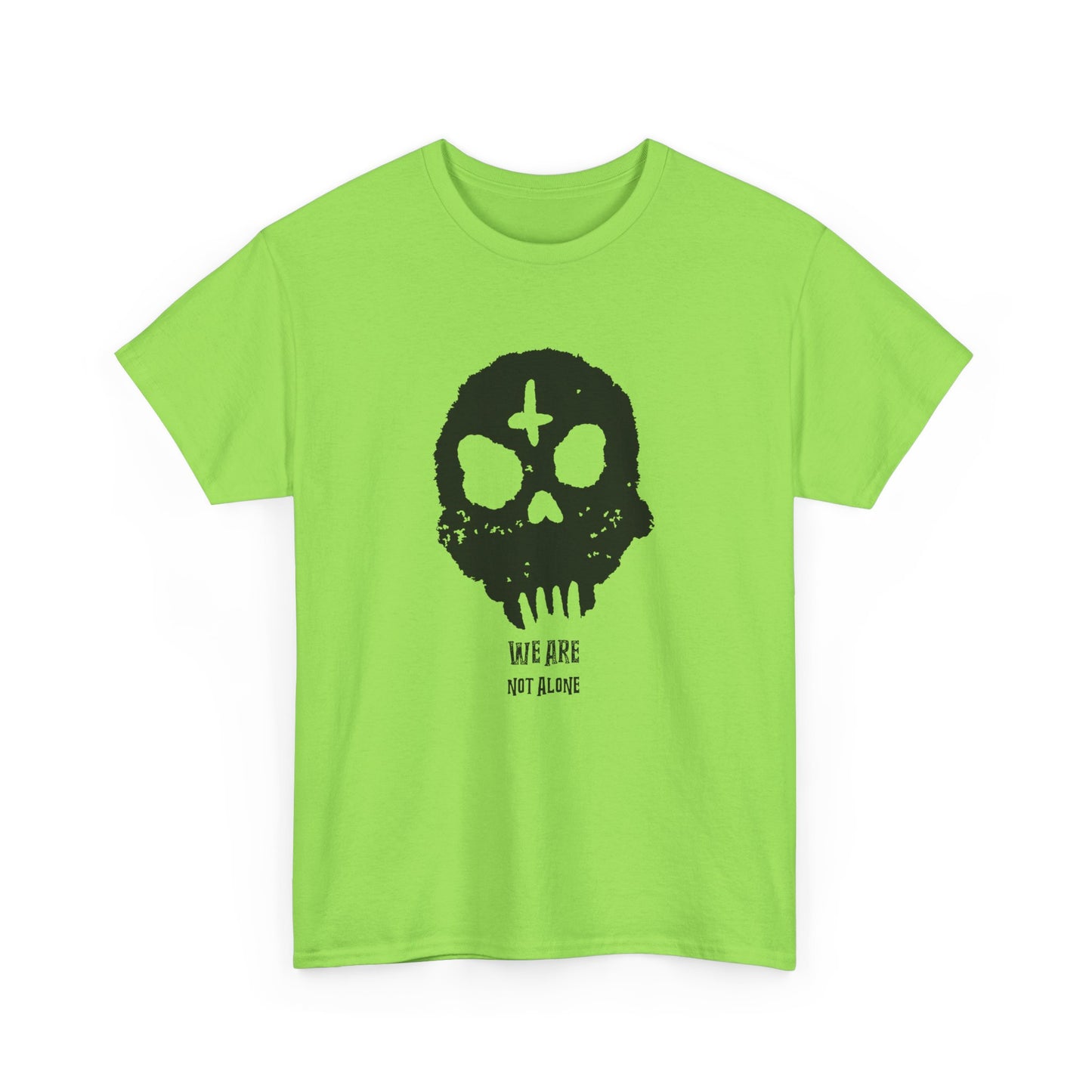 We Are Not Alone Skull Tee