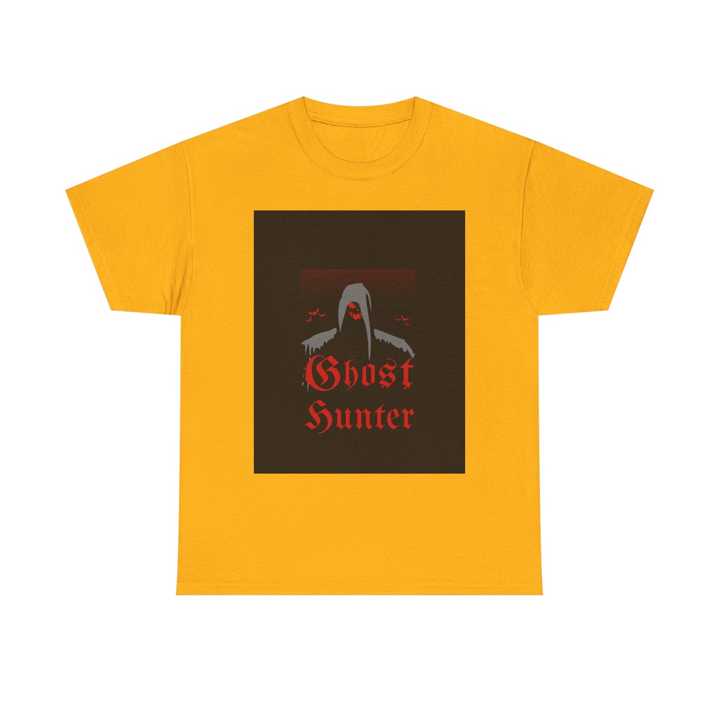 Ghost Hunter T Shirt - Unisex Heavy Cotton Tee, Paranormal Investigator Tee, Supernatural Ghost Shirt, Haunted House Tee, Spooky Ghost