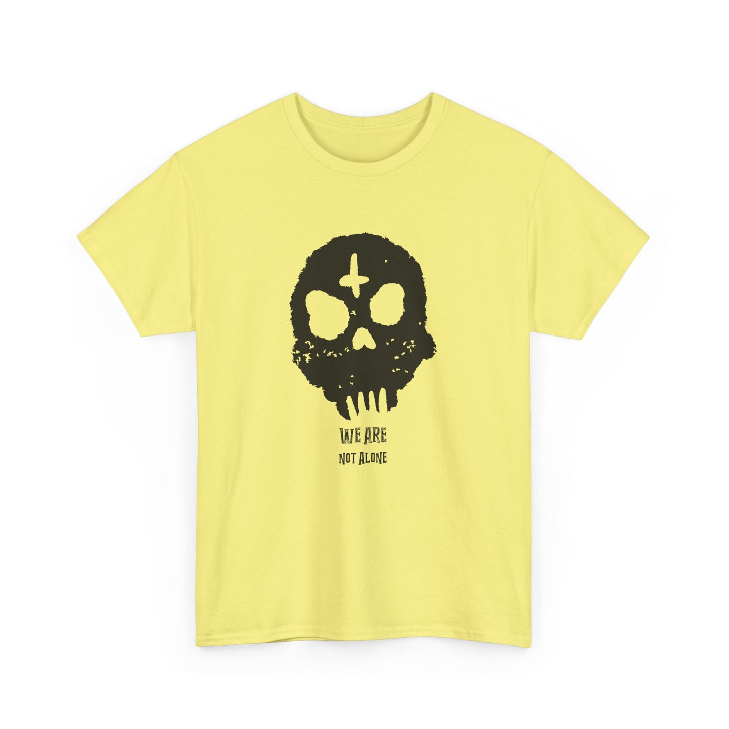 We Are Not Alone Skull Tee