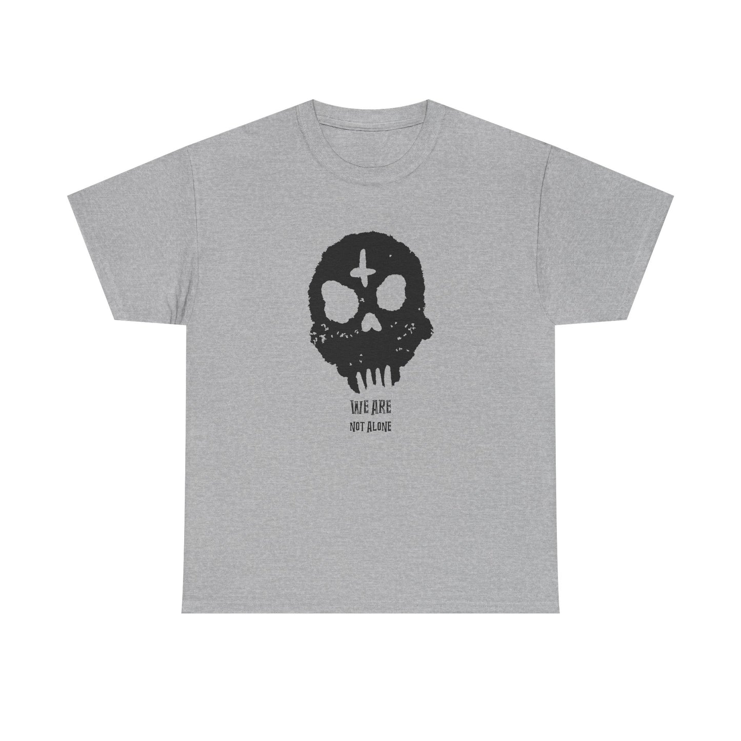 We Are Not Alone Skull Tee