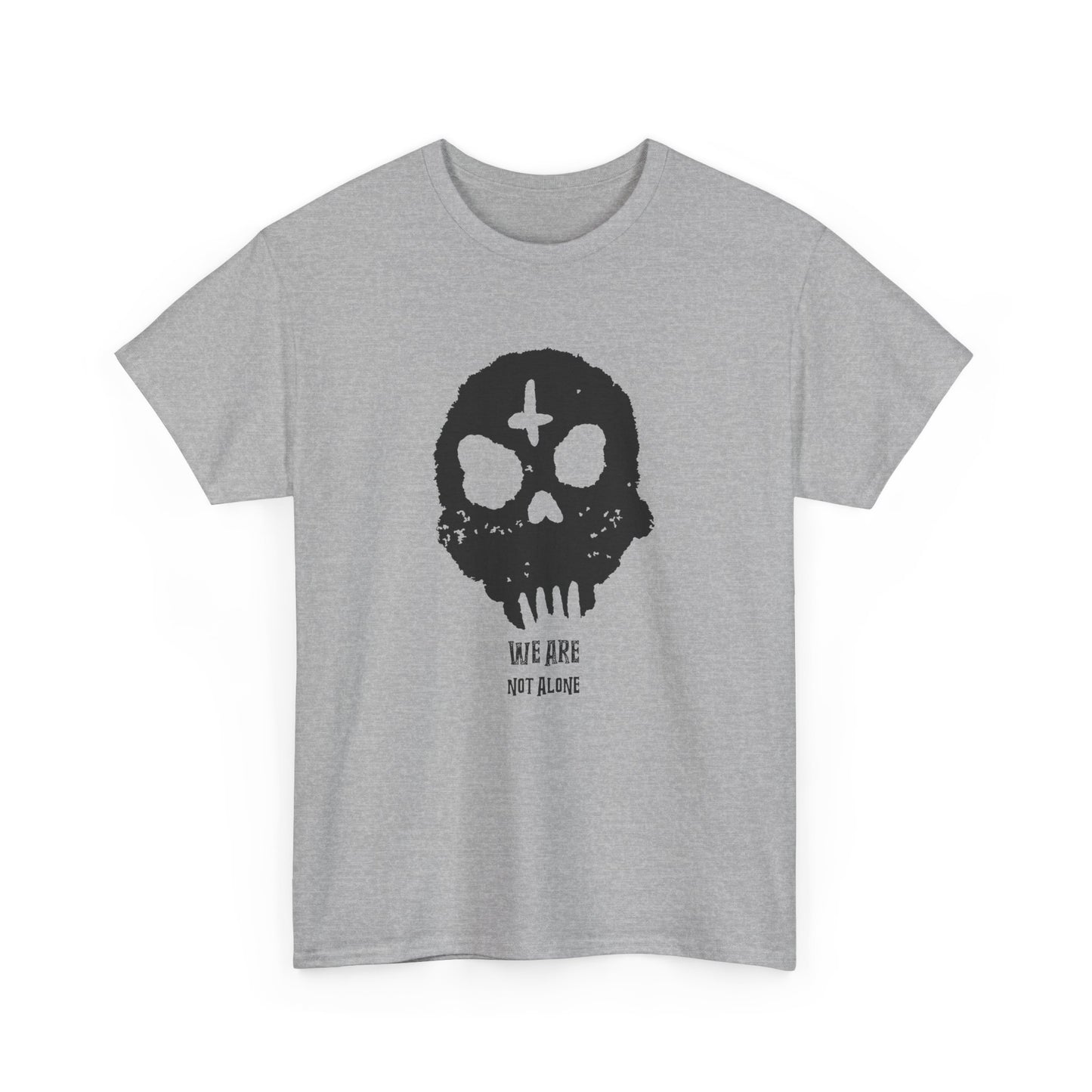 We Are Not Alone Skull Tee