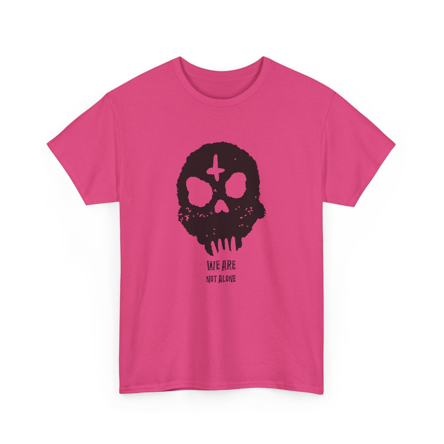 We Are Not Alone Skull Tee