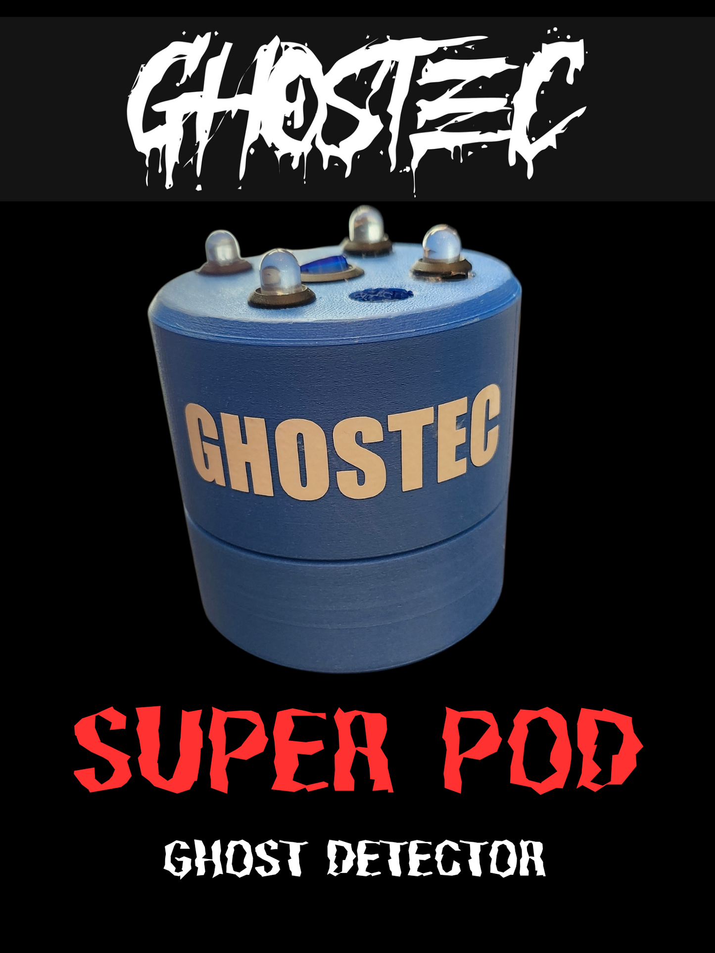 Ghostec Super Pod REM EMF Device Ghost Proximity Detector.